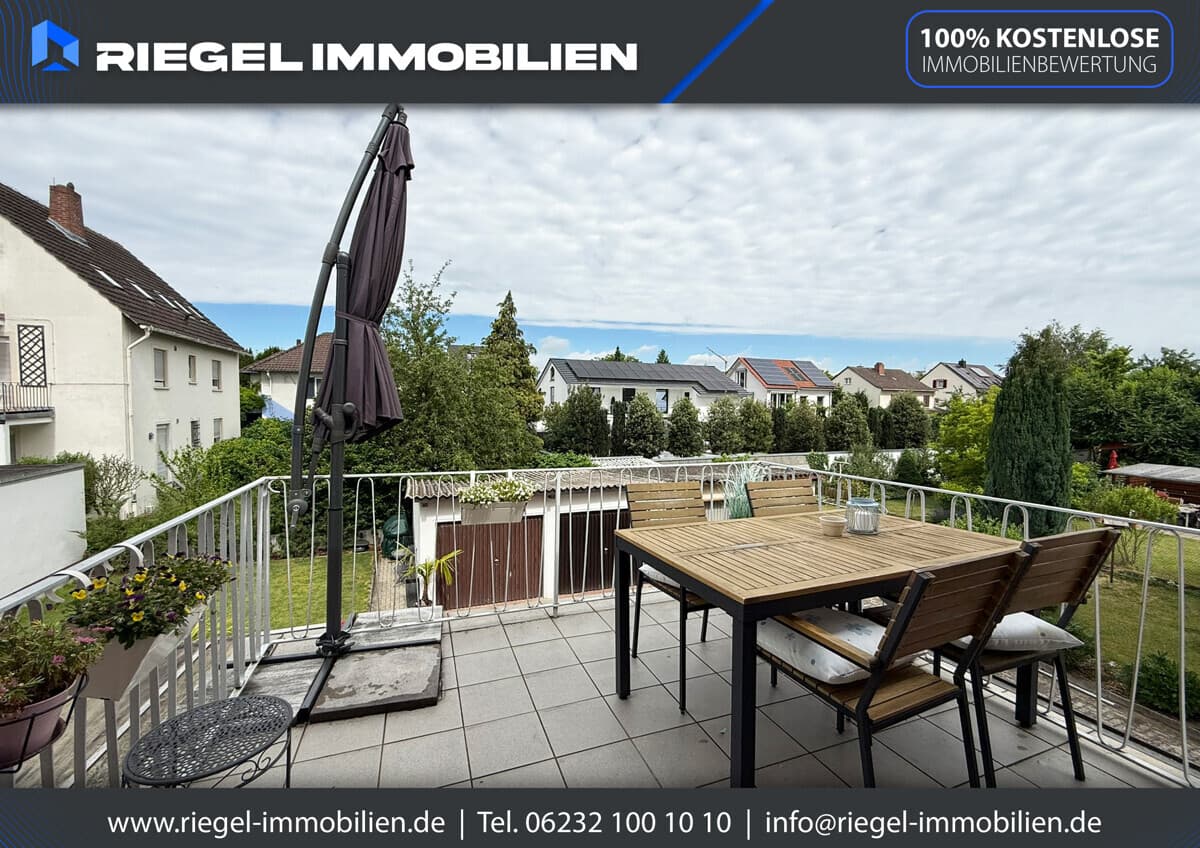 Attraktive Maisonettewohnung mit ca. 135,00 m² Wohnfläche, Balkon und Garage, Speyer