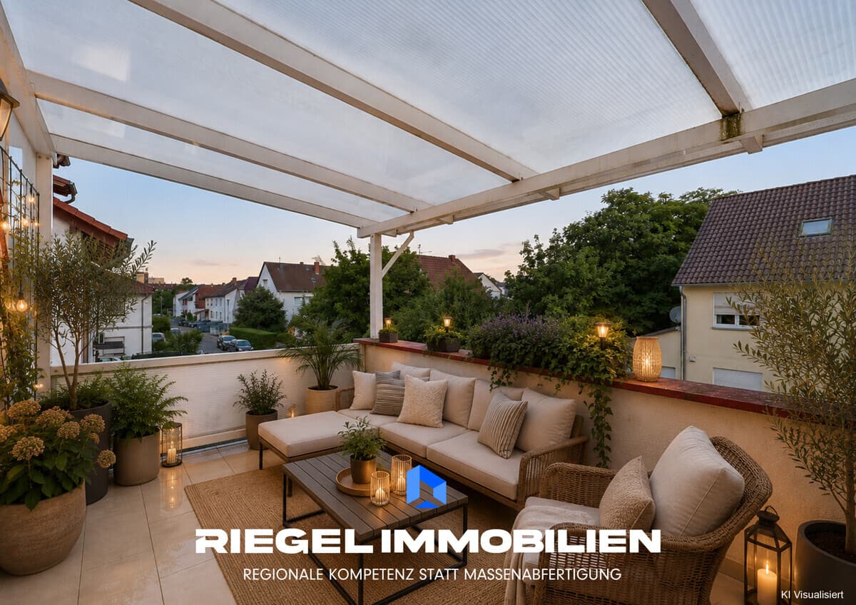 DHH mit 4 Zimmern, 1 Bad und 2 Garagen auf einem ca. 380 m² großen Grundstück, Speyer
