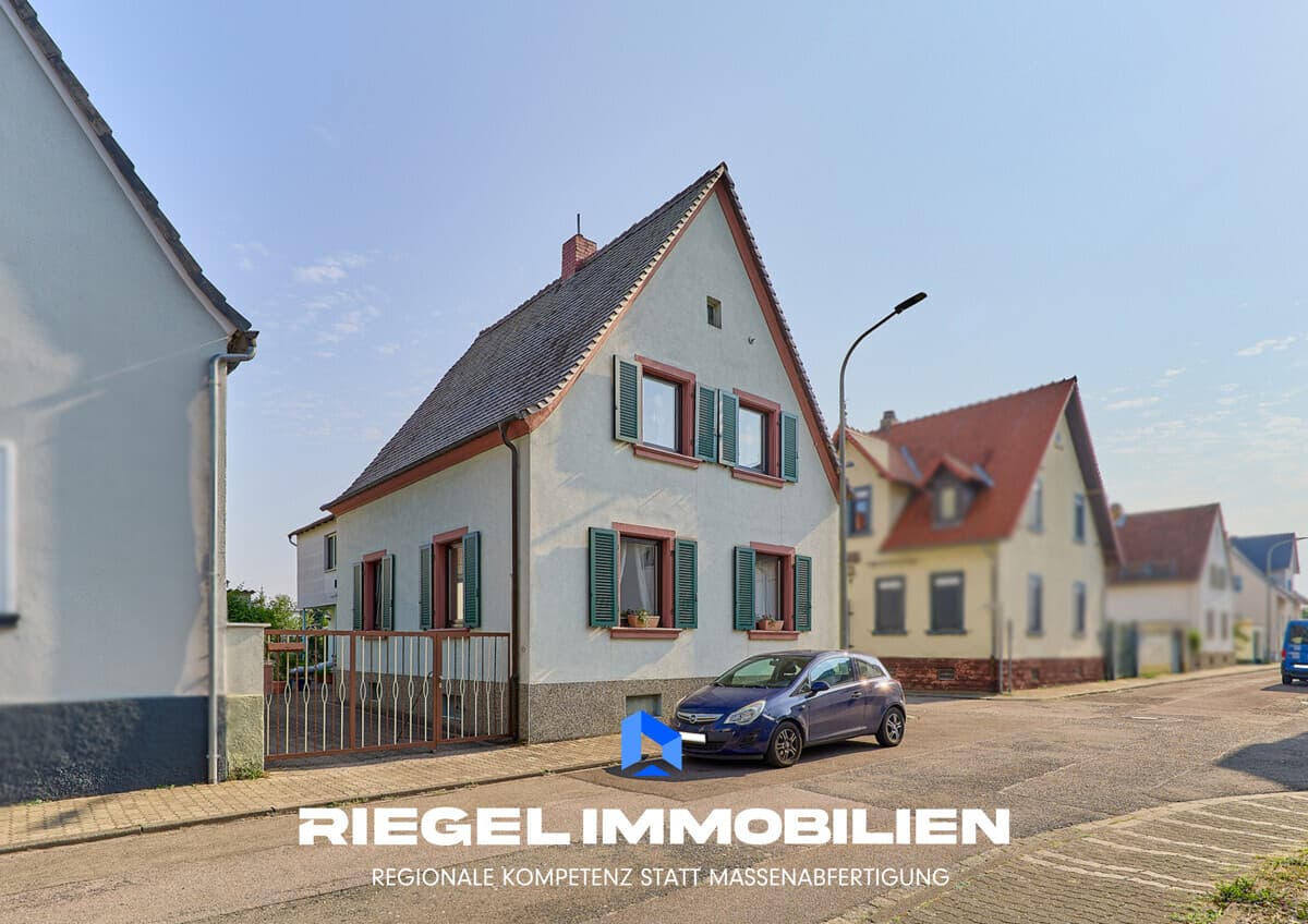 Großzügiges Einfamilienhaus | 7 Zimmer | 2 Bäder | 2 Küchen | 500 m² Grundstück, Römerberg