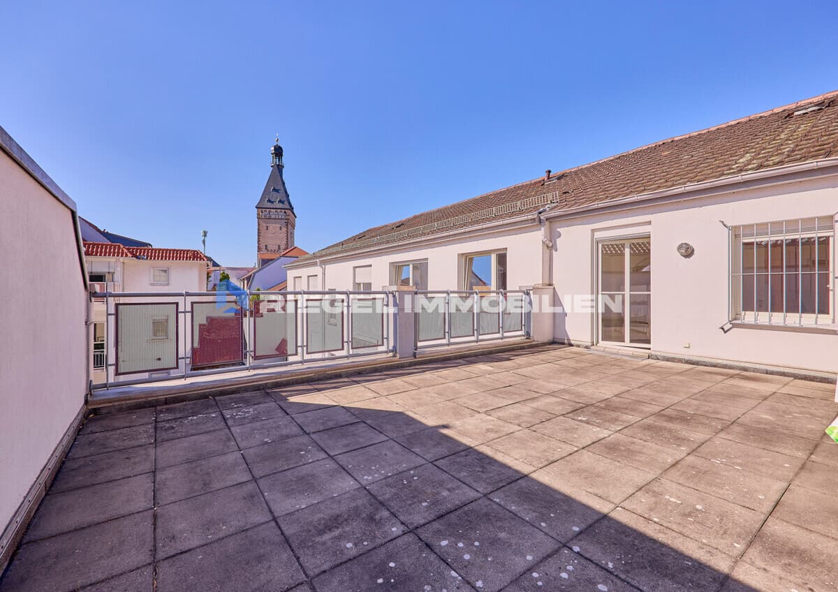 Seltene Gelegenheit ! 4-Zimmer | 139 m² | große Dachterrasse mitten im Zentrum, Speyer