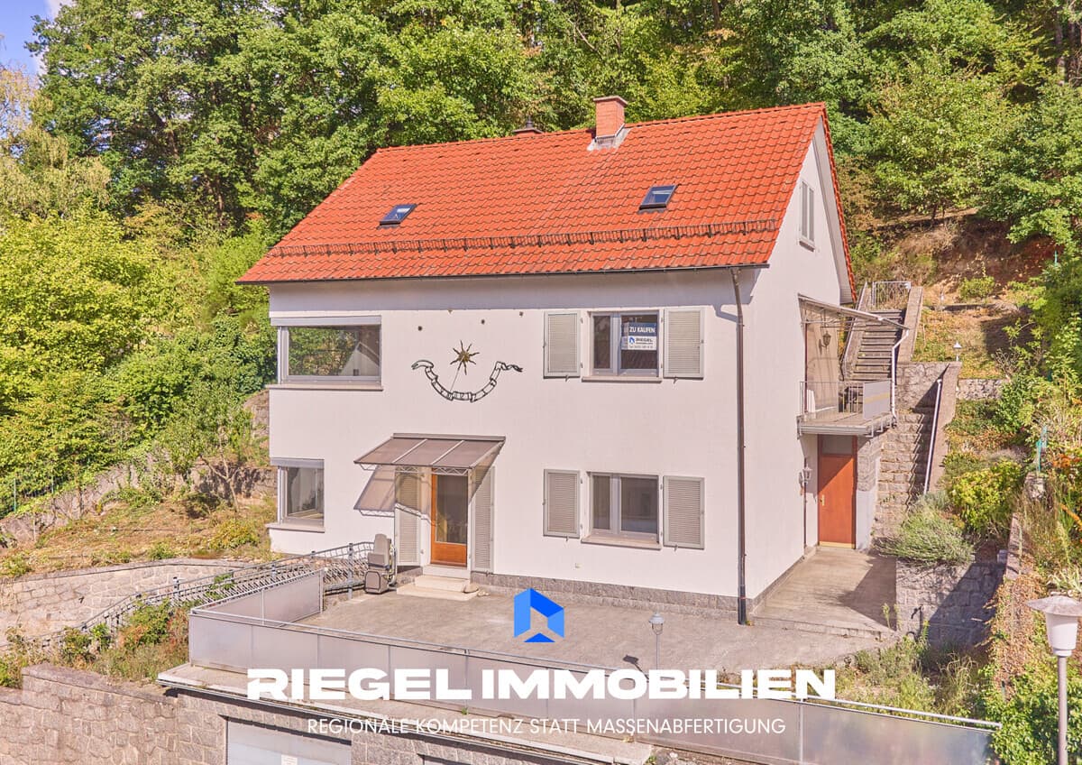 TOP-Lage, Einfamilienhaus mit Einliegerwohnung, großer Terrasse und zwei Garagen, Birkenau