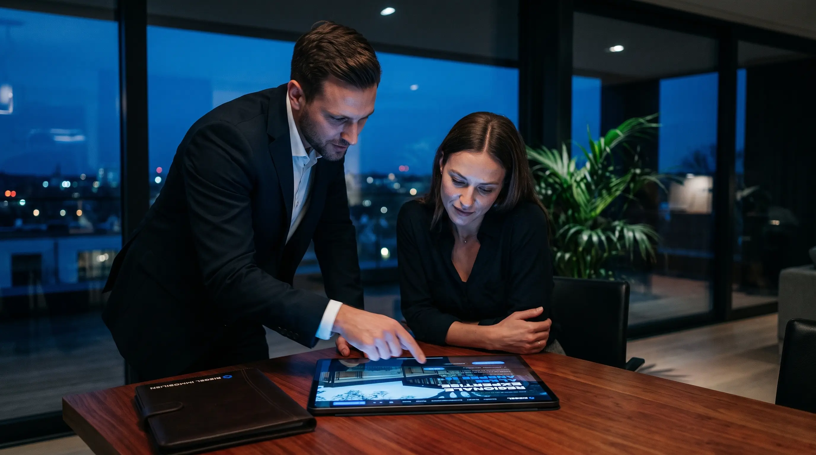 Digitale Immobilienanalyse beim Kunden