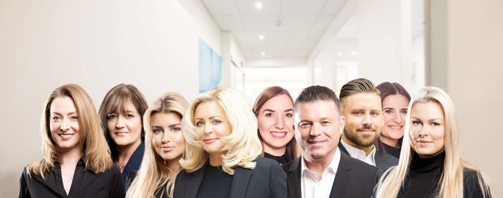 Gruppenfoto des Teams von Riegel Immobilien